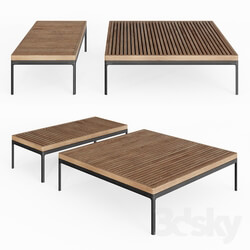 Gloster Grid Coffee Tables 3 Coffee tables 3 