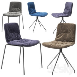 Klip chairs by viccarbe 