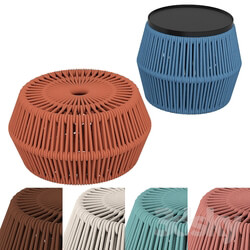 Other soft seating kettal pouf zigzag 