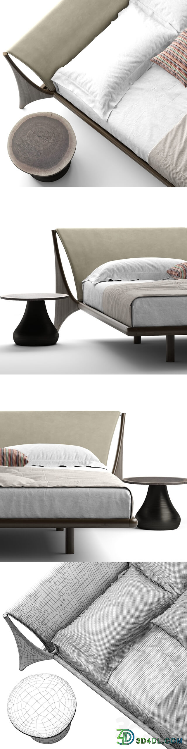 Bed Cattelan Italia Nelson Bed