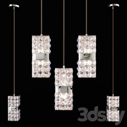 Delight Collection BRCH102D Pendant light 3D Models 