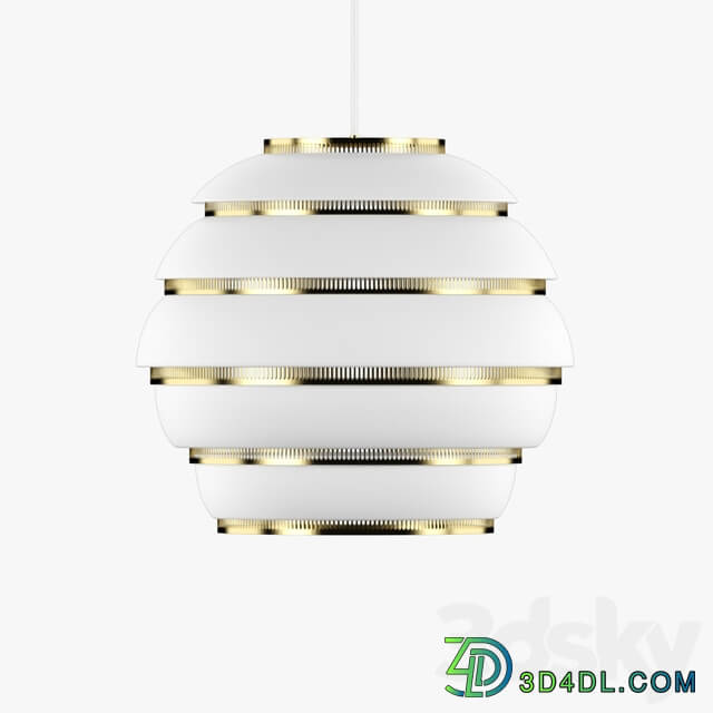 Beehive Pendant Light A331 By Artek Pendant light 3D Models