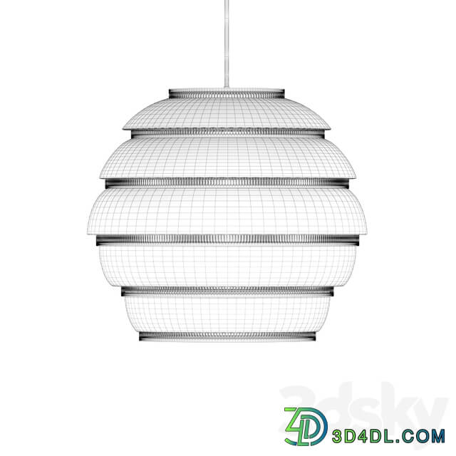 Beehive Pendant Light A331 By Artek Pendant light 3D Models