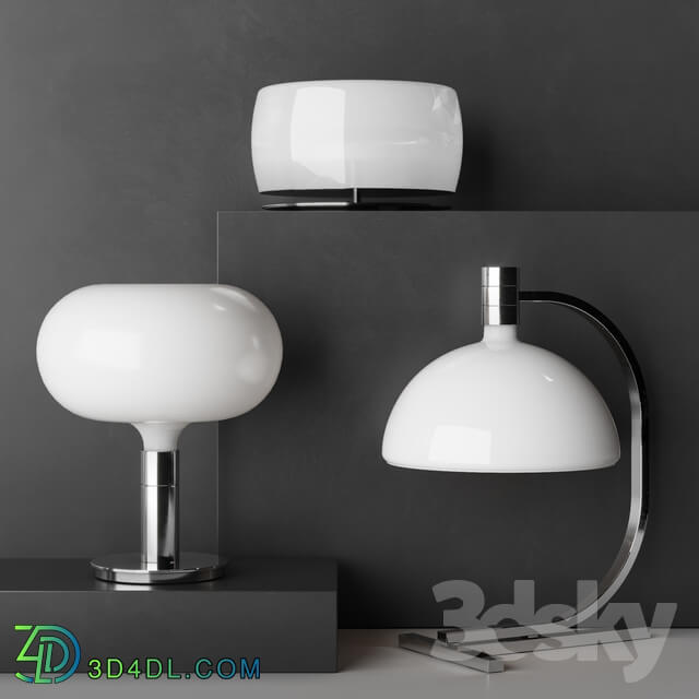 Three table lamps Nemo