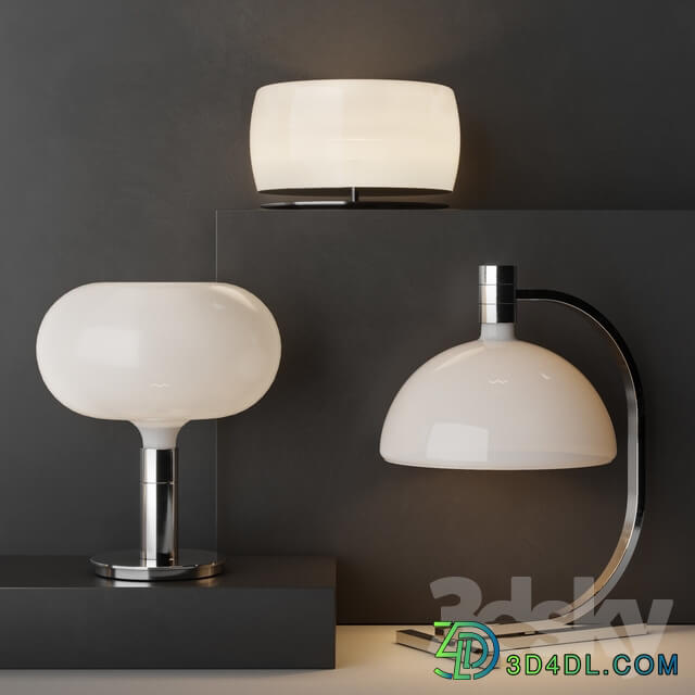 Three table lamps Nemo