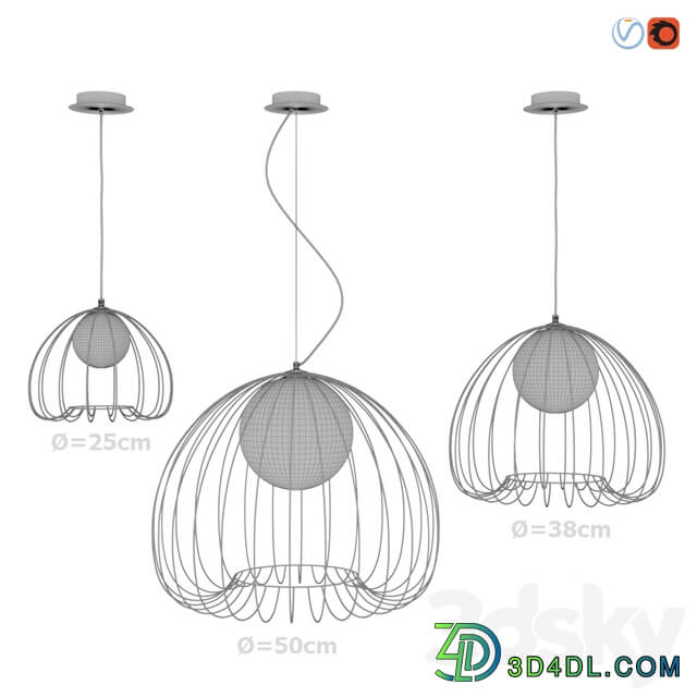 Maytoni Polly Pendant Lamp Pendant light 3D Models