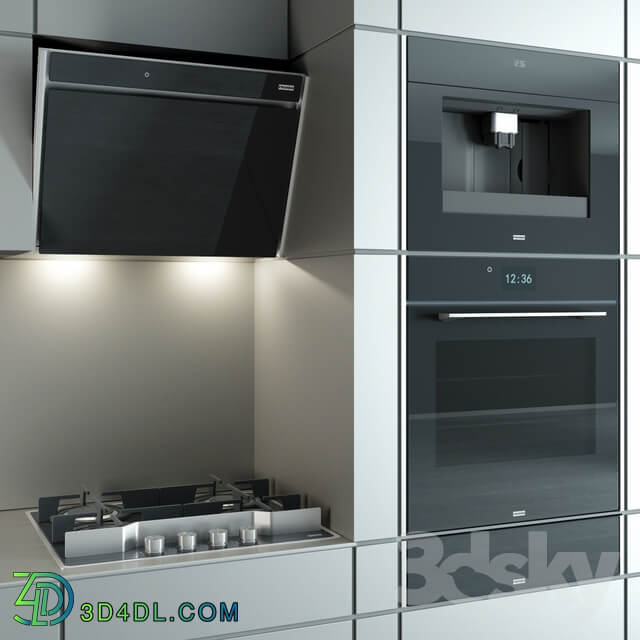 Kitchen appliances Frames by Franke black