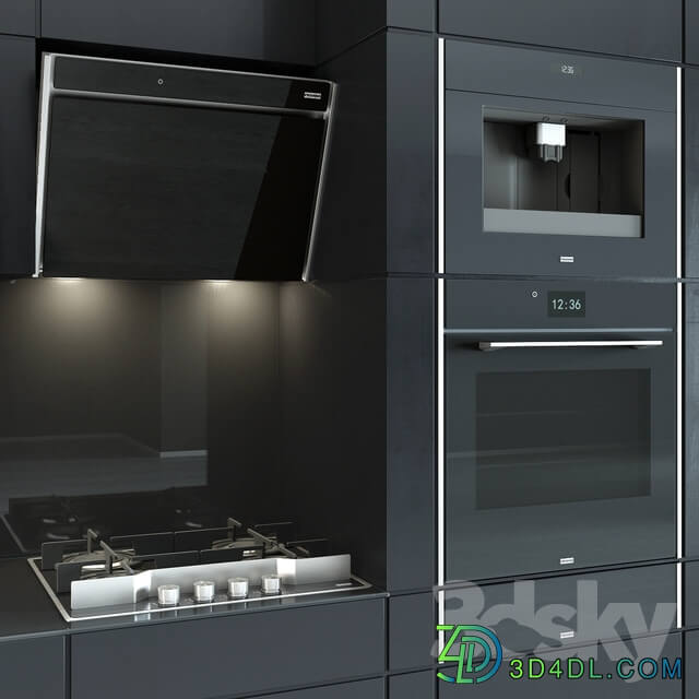 Kitchen appliances Frames by Franke black