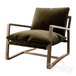 Ura chair in Olive green 