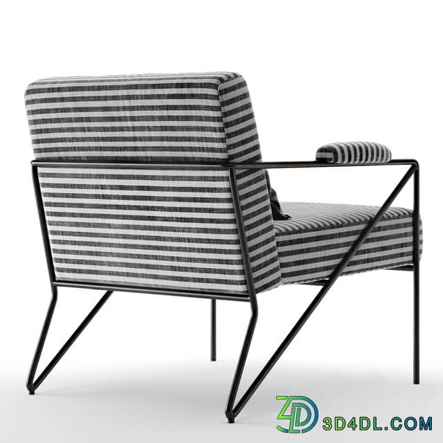 Kelly Wearstler Emmett Lounge Chair 3D Models