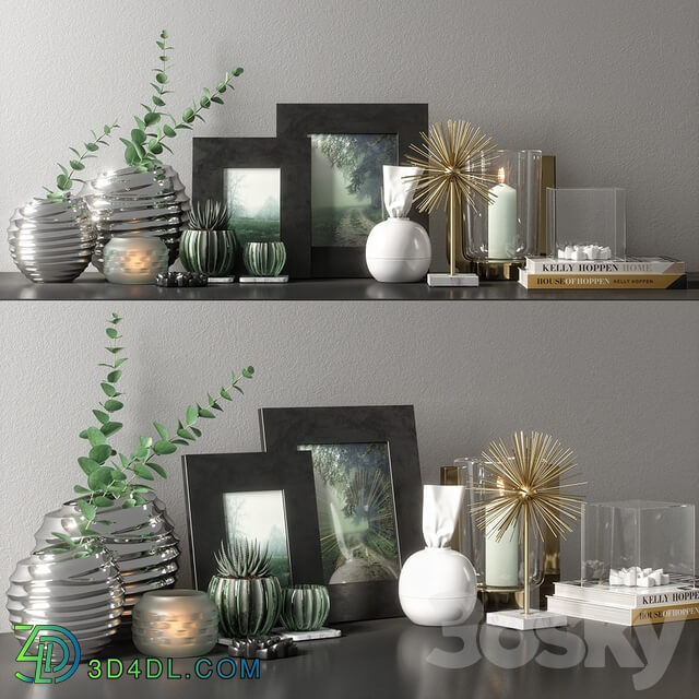 decorative set 09 3D Models