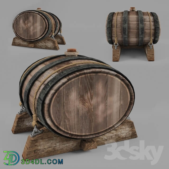 Old ship barrel