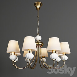 Classic chandelier Eurosvet 60072 8 Mella Pendant light 3D Models 