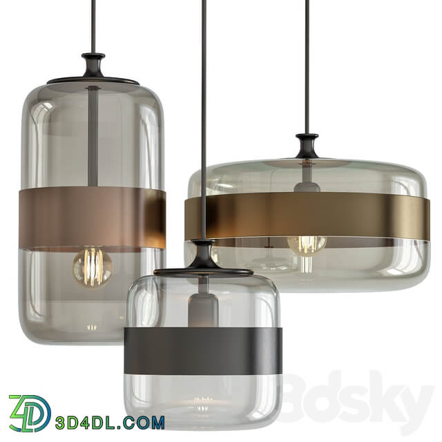 Vetreria Vistosi FUTURA SP Pendant light 3D Models