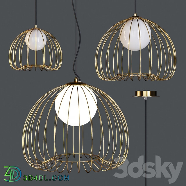 Maytoni Pendant Lamp Polly MOD541 542 543 Pendant light 3D Models