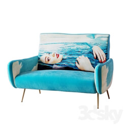 Sofa Seletti Sofa Two Seater Sea Girl 