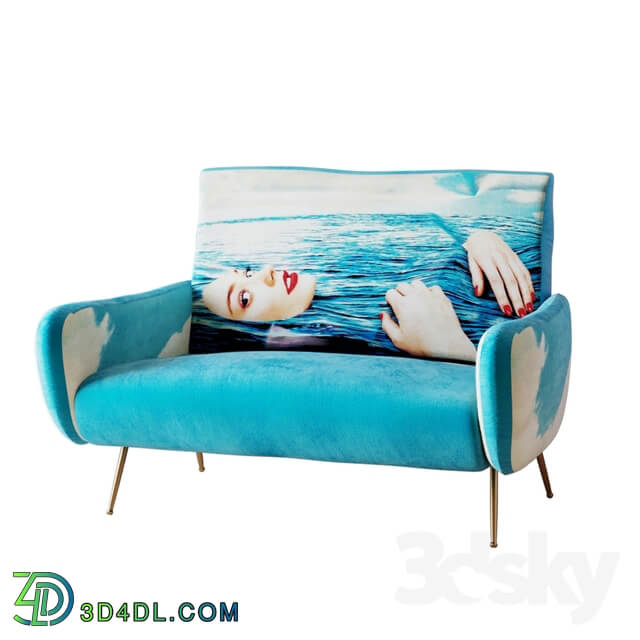 Sofa Seletti Sofa Two Seater Sea Girl