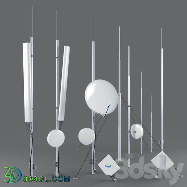 antennas 3D Models