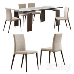 Table Chair Tonin Casa Aragona Chair Brooklyn Table 