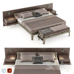 Bed Poliform Bedroom Set 