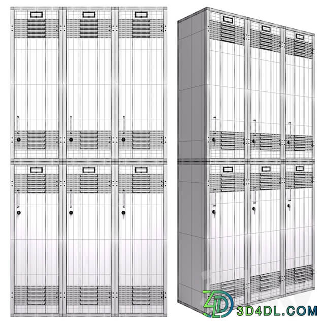 Wardrobe Display cabinets Metal Cabinet Locker