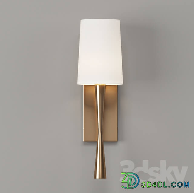 Slim Hourglass Bar Sconce