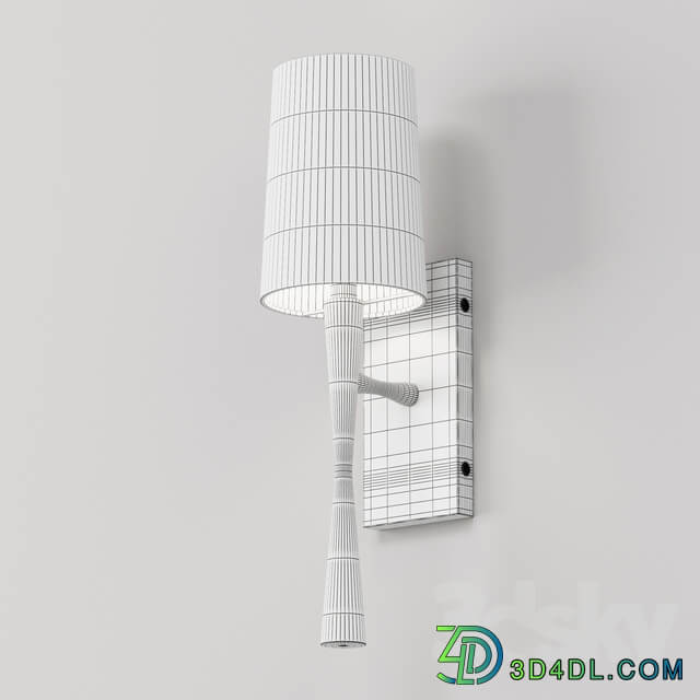 Slim Hourglass Bar Sconce