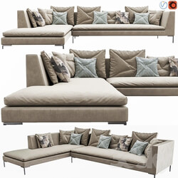 B B Italia Charles Sofa 2 