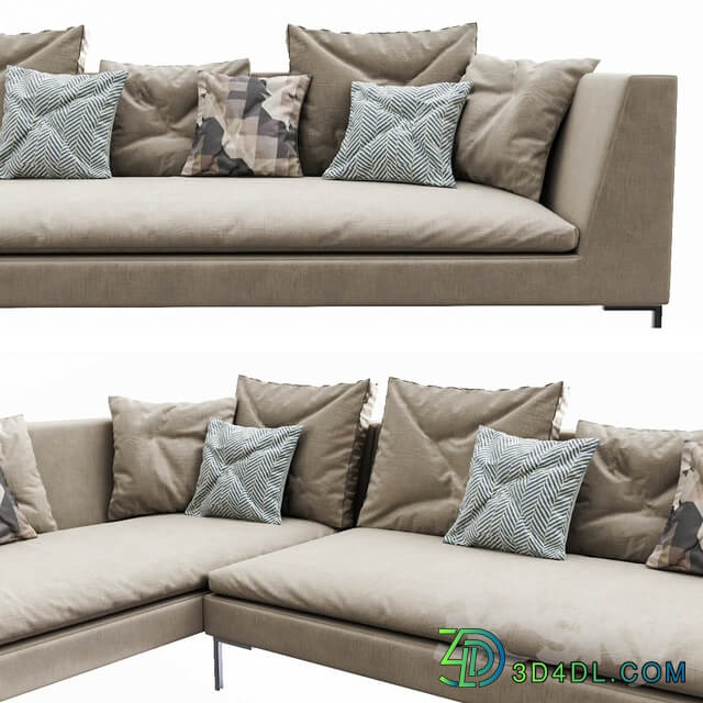 B B Italia Charles Sofa 2