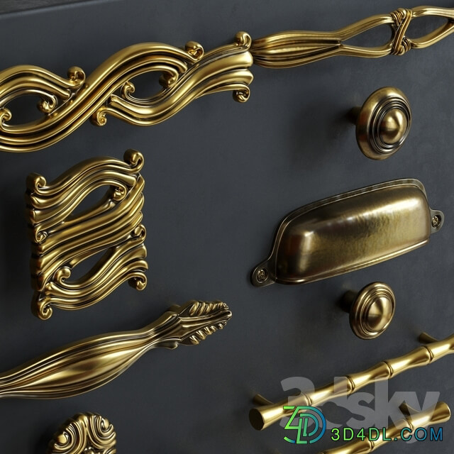 Other kitchen accessories Classic kitchen furniture handles