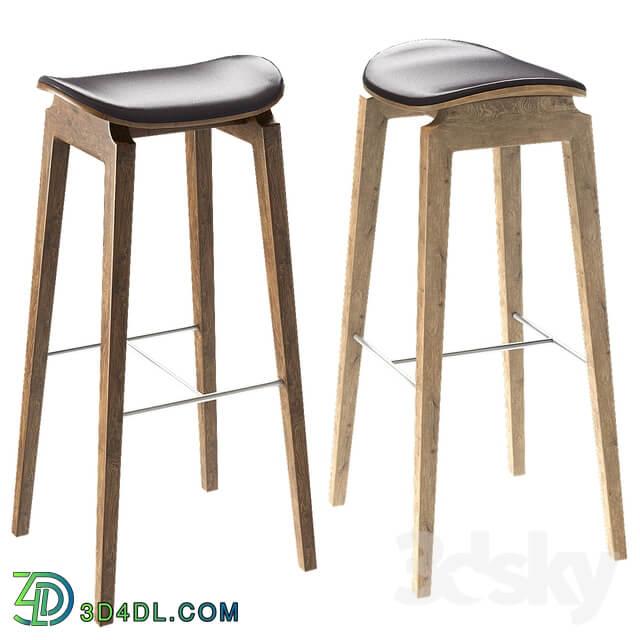 NY11 Bar Chair Natural Stool Modern