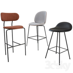 GUBI bar chairs and stools collection 