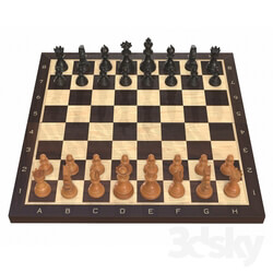 Other decorative objects Chess board game pieces 