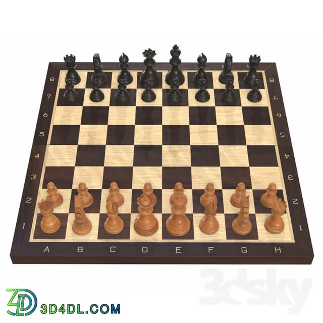 Other decorative objects Chess board game pieces