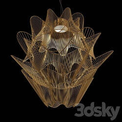 Terzani moire ceiling light 3d model Pendant light 3D Models 