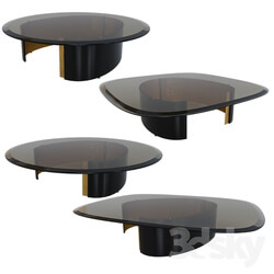 Minotti Bangle set tables 