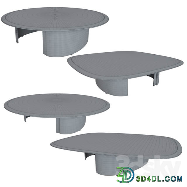 Minotti Bangle set tables