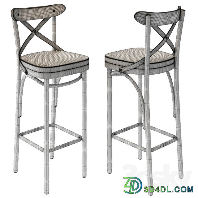 Bentwood Bar Stool Modern Chair