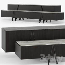 Sideboard Chest of drawer Stand Easel Minotti 