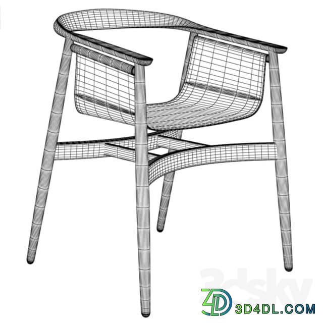 Table Chair Zeitraum Twist and Pelle