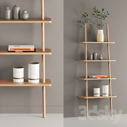 Oak display shelf 