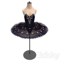 Tutu for ballet Raymonda Raymonda Clothes 3D Models 