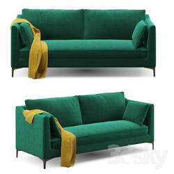 Ashley velvet sofa 