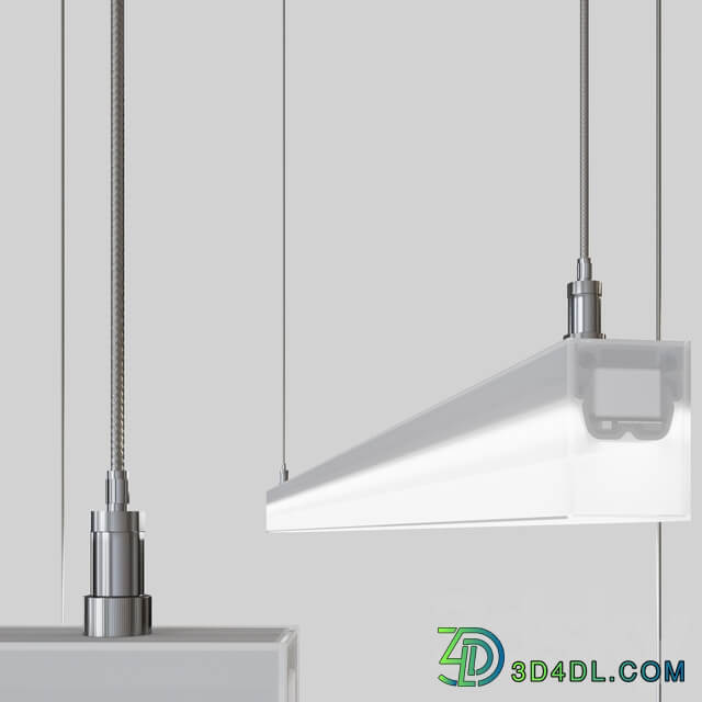 Flow Regent Pendant Lamp 3D Models