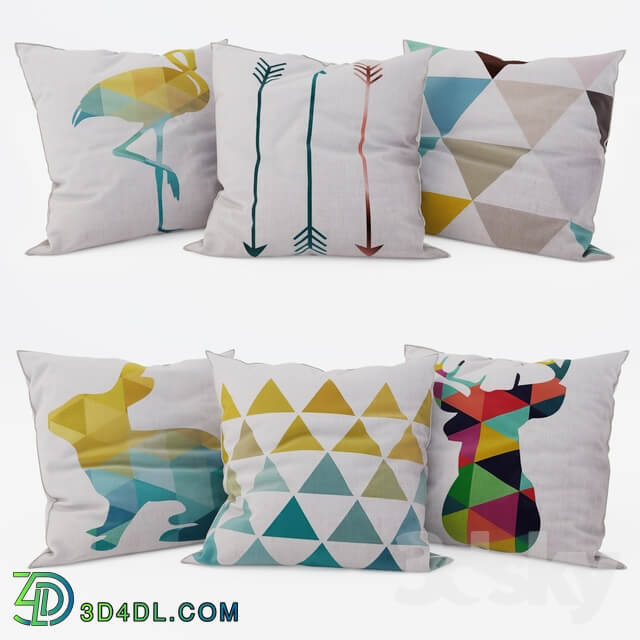 Decorative Pillows set 8