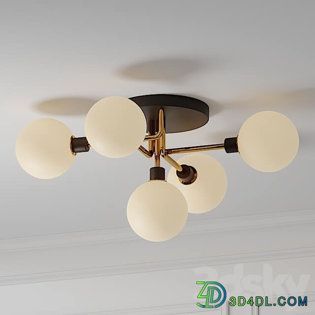 Mid Century Style Ceiling Lamp Ceiling lamp 3D Models