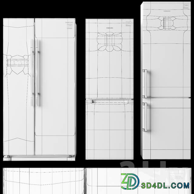 Samsung refrigerator set