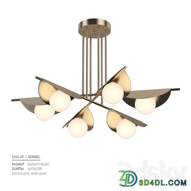 Favorite 2366 6P Pendant light 3D Models