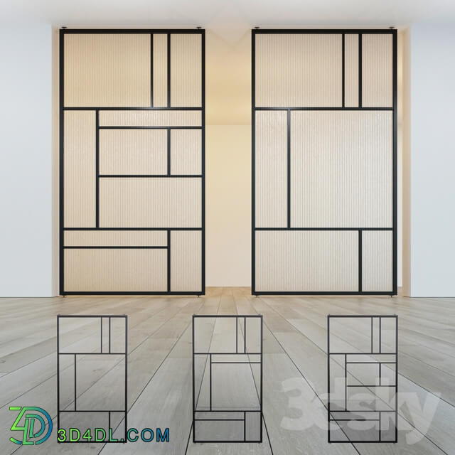 Doors Glass partition door 27