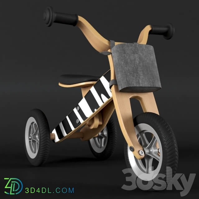 Miscellaneous Wooden Balance Trike